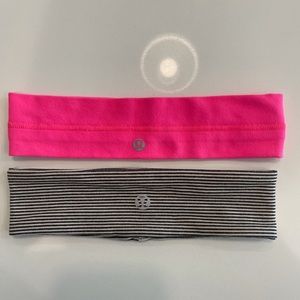 Lululemon headband set